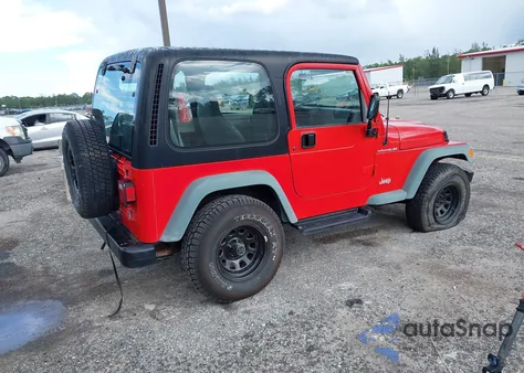 1998 Jeep Wrangler Se from USA, damaged, VIN 1J4FY29P3WP805161